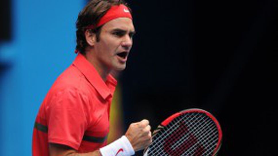 Федерер на осминафинал след 10-а победа срещу Карлович