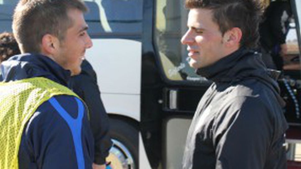 Бивш капитан на ЦСКА се срещна с левскарите (СНИМКИ)