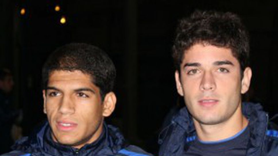 Двама бразилци пристигнаха в Левски - утре ще играят срещу Стяуа (снимки)