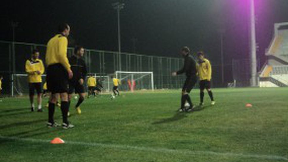 Ботев (Пловдив) направи първа тренировка на лагера в Анталия