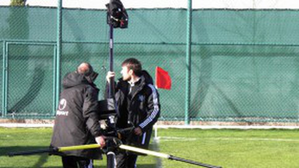 Лудогорец прави тактически анализи на футболистите си с ултрамодерен уред