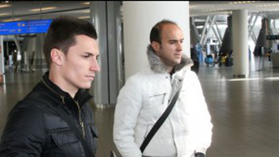 Новите румънци дойдоха в ЦСКА (видео)