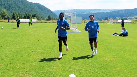  Всички нови се включиха в тренировката на Арда 