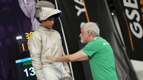 Ивайло Андонов триумфира на сабя на Европейския фехтовален фестивал в Истанбул