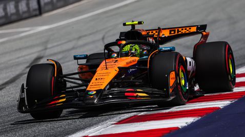 Норис този път не се пропука и спечели квалификацията в Австрия