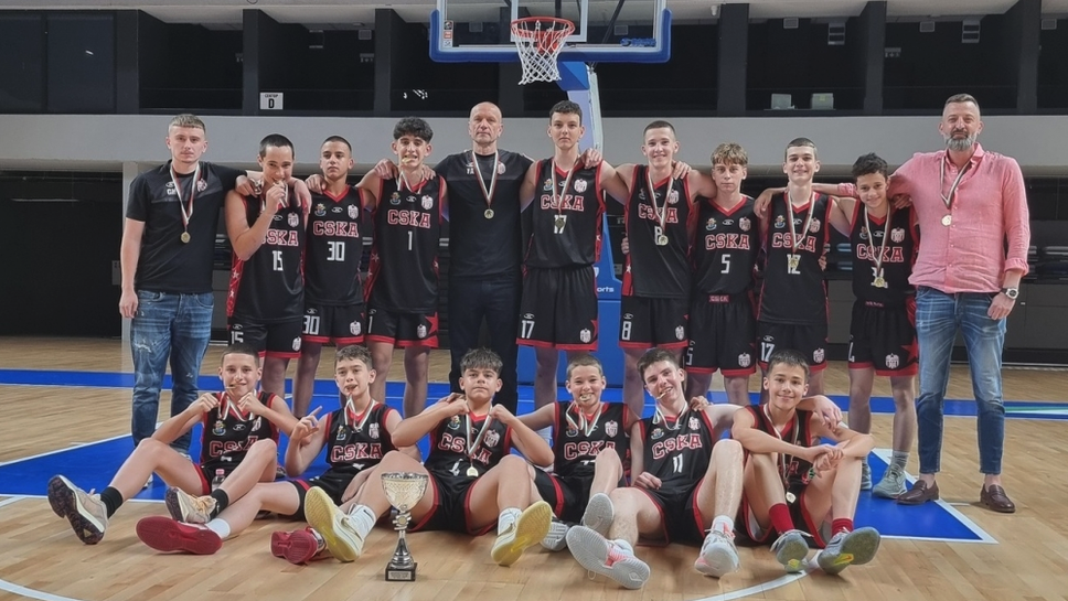 Титла за ЦСКА при момчетата U14
