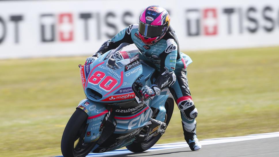 Давид Алонсо с уникална победа в Гран При на Нидерландия в Moto2