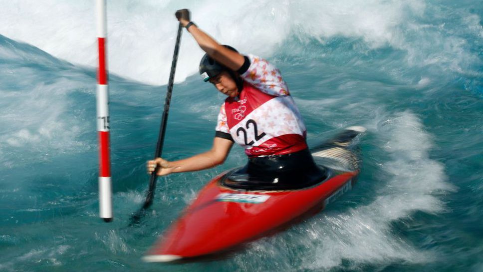 Джейн Николас е първата жена, която премина през мъжко трасе в кану-слалома в бързи води