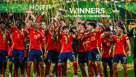  Испания е новият европейски първенец по футбол за юноши до 19 години 