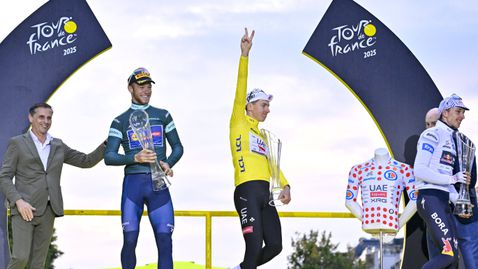 Колко забогатя Погачар от триумфа си в Тур дьо Франс