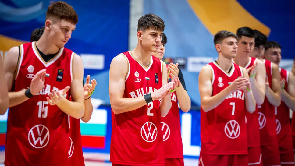 Юношеският национален отбор на България по баскетбол се изправя срещу