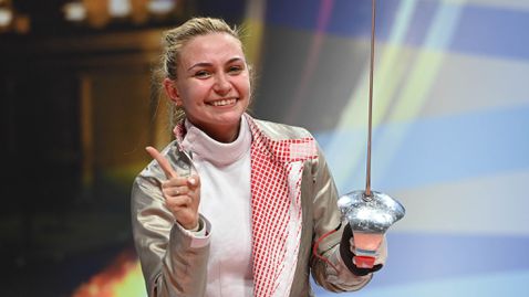Йоана Илиева е номер 2 в световната ранглиста на сабя жени