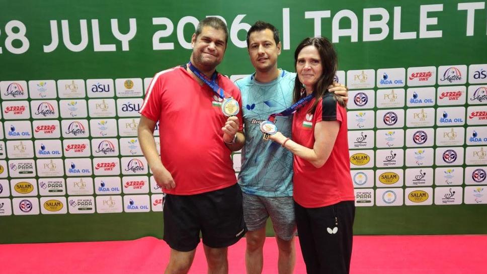 Страхотен успех за българските параатлети на ITTF World Para Future в Казахстан