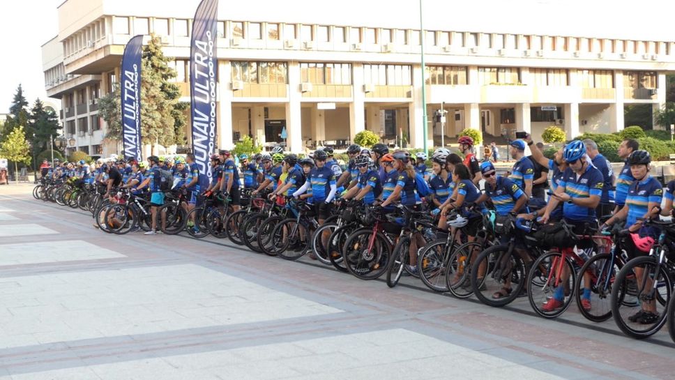 Видинският кмет даде старт и поведе колоездачите във  велопохода “Дунав Ултра“