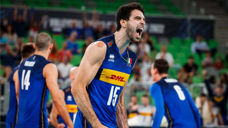 Волейболистите на Италия излизат днес срещу Словения във втората полуфинална