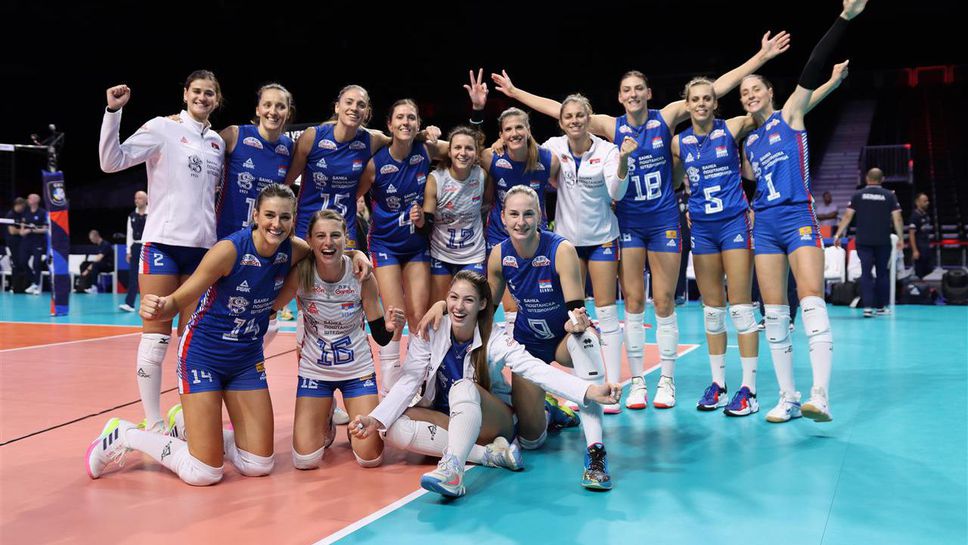 Сърбия отнесе Швеция по пътя към 1/4-финалите на ЕвроВолей 2023