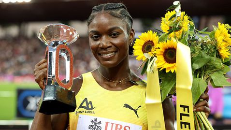 Олимпийската шампионка Джулиън Алфред ще бяга 60 метра на Millrose Games