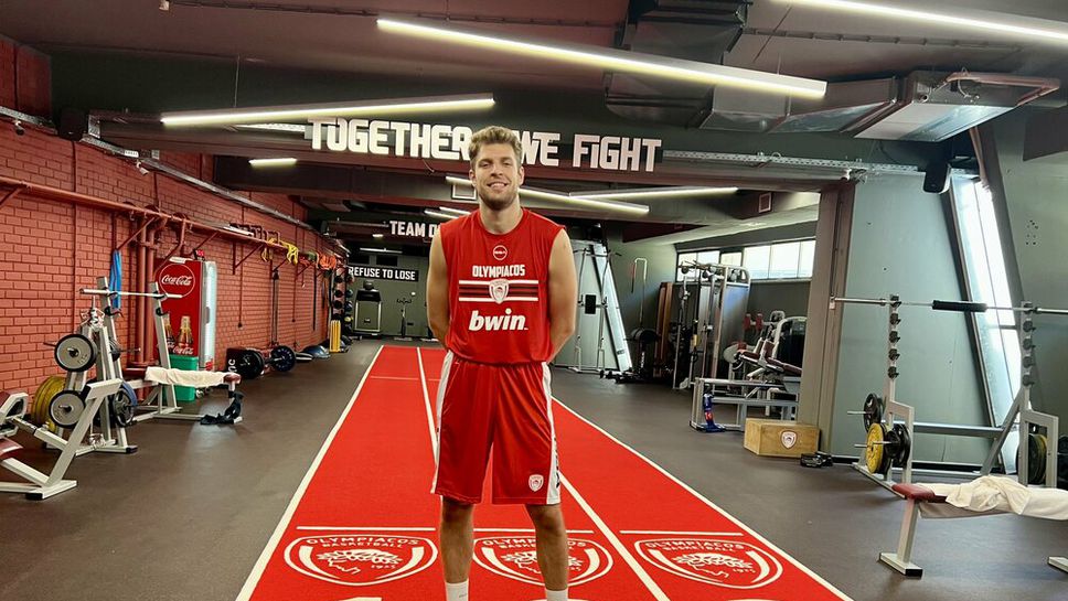 Александър Везенков за оставането си в Гърция: Реших, че най-добрият вариант за мен е Олимпиакос