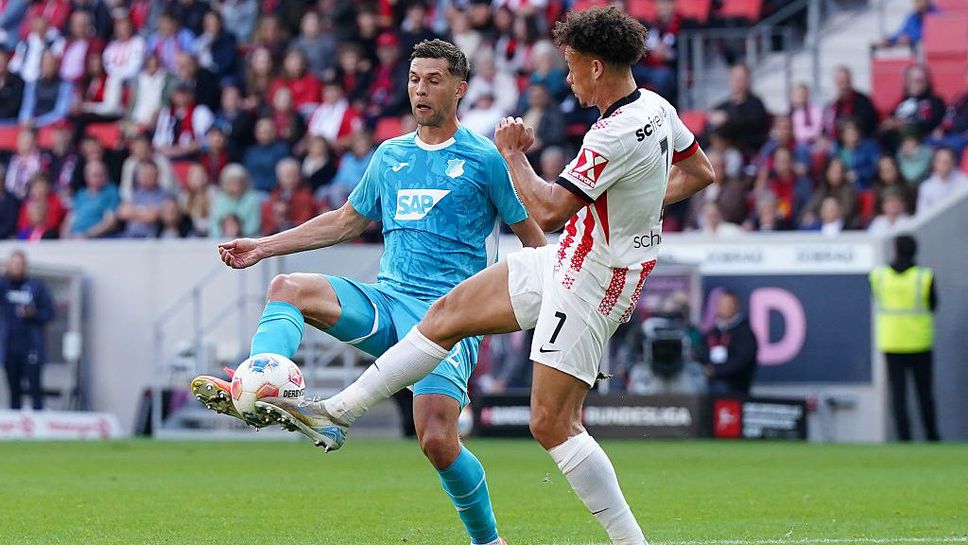 Фрайбург и Хофенхайм завършиха наравно и ги разделя единствено головата разлика