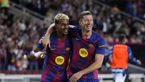 Ямал се завърна и изкачи Барселона на върха