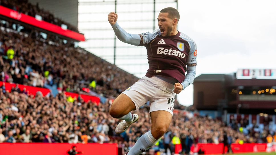 Астън Вила дочака първата си победа в първенството