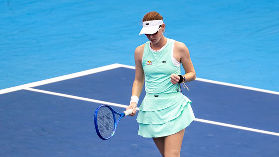 Миналогодишната шампионка Виктория Голубич Швейцария се класира за втория кръг