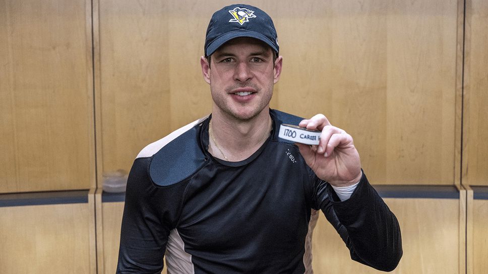 Сидни Кробси премина границата от 1700 точки точка в НХЛ