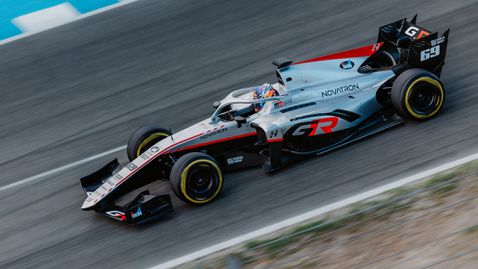 Кале Рованпера направи първия си тест във Формула 2