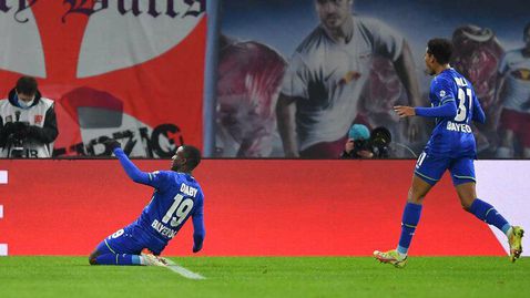 Байер надигра РБ (Лайпциг) и се изкачи до третото място в Бундеслигата