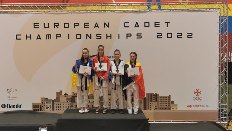 Йорданка Трендафилова с бронз от Европейското първенство по таекуондо за кадети в Малта