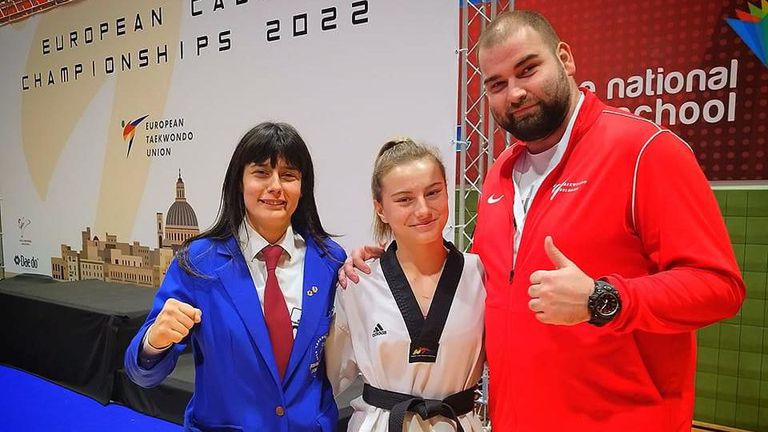 Йорданка Трендафилова спечели бронз на Европейското по таекуондо за кадети