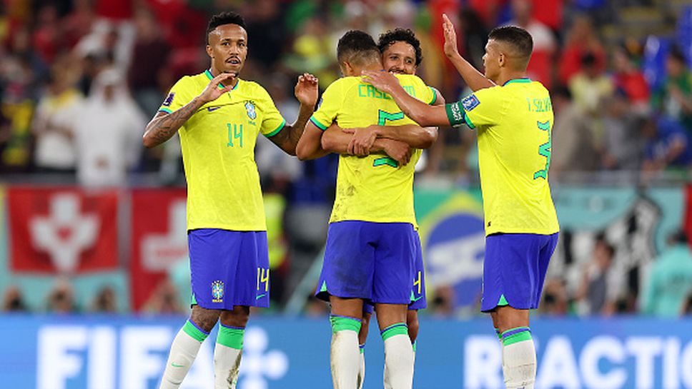 Гениален гол на Каземиро донесе успеха на Бразилия срещу Швейцария