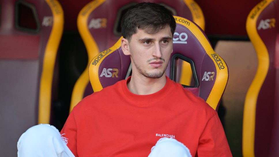 Защитник на Рома поднови тренировки след тежка контузия