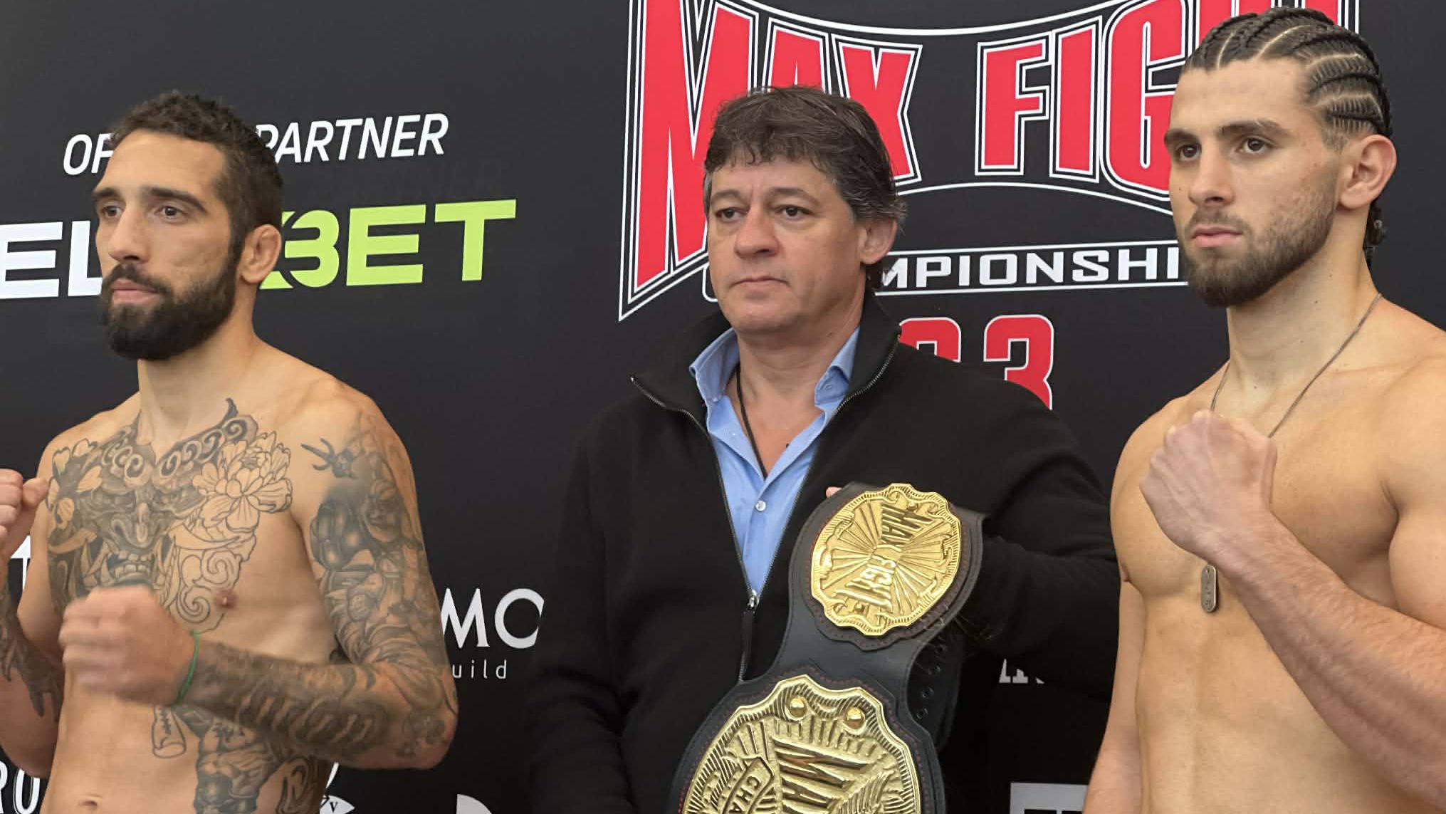 Всички бойци на MAX FIGHT 63 се справиха с кантара