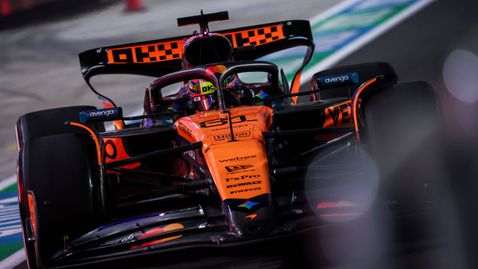 Оскар Пиастри напомни за себе си, печелейки квалификацията за спринта в Катар