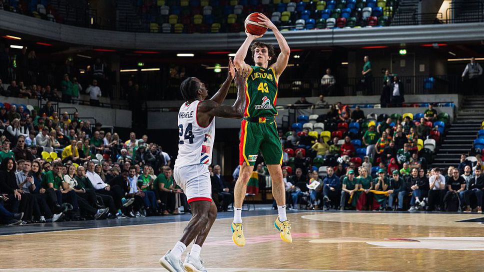 Гардът на Ритас Вилнюс Игнас Саргиюнас се превърна за 9