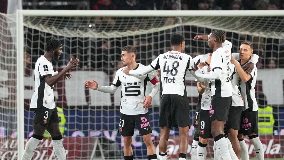 Четвърта поредна победа прати Рен в топ 4