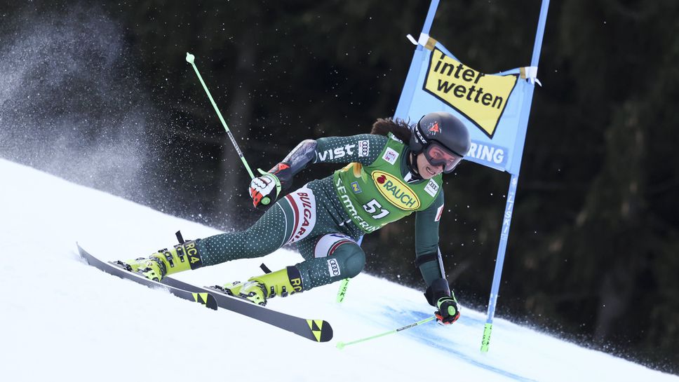 Луиза Бертани най-бавна в първия манш на втория гигантски слалом в Земеринг