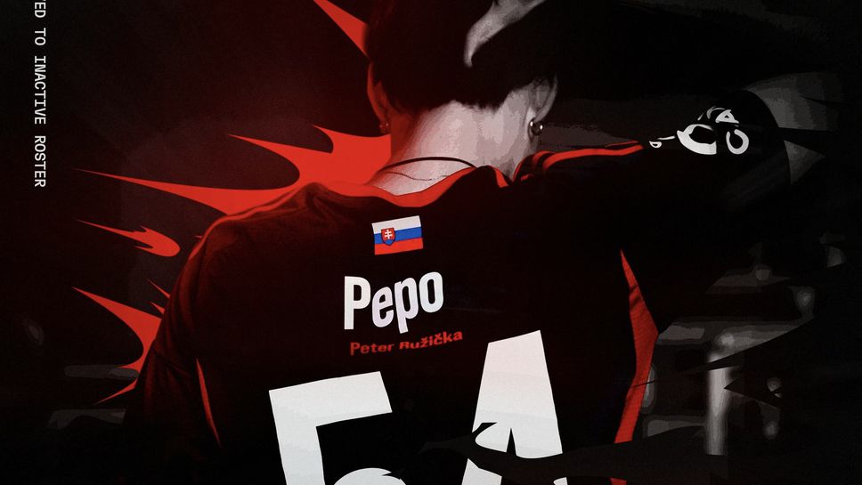 Отборът на SINNERS извади от титулярния си състав по Counter