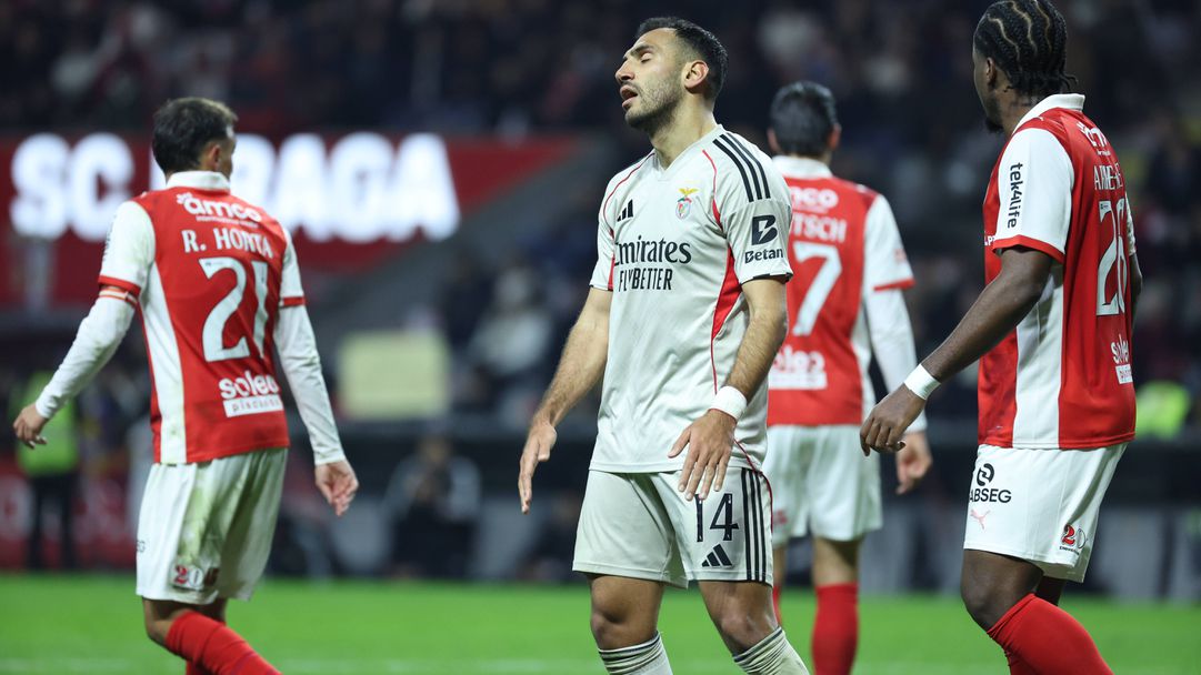 Брага и Бенфика направиха зрелищно реми