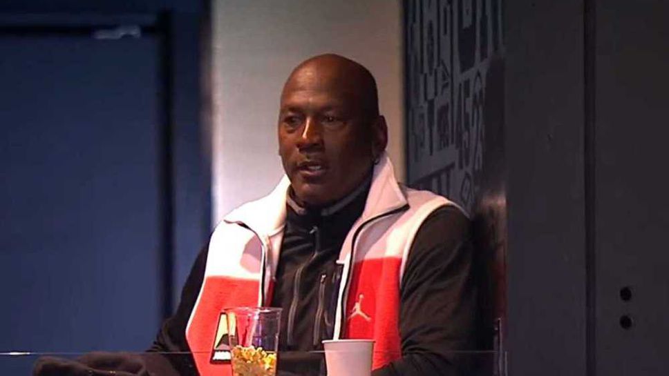 Майкъл Джордан се ядоса на своите играчи