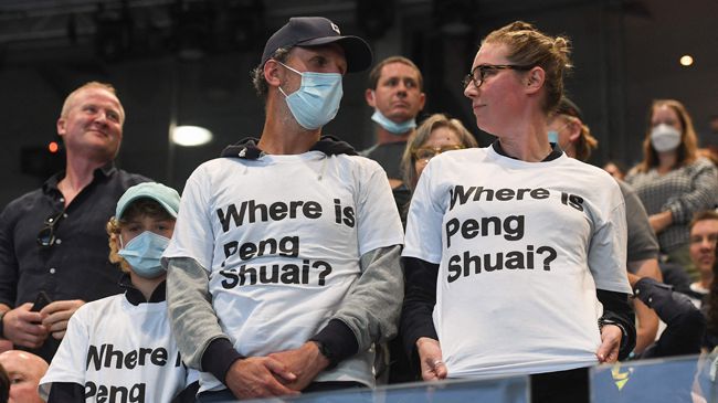 Акция в Мелбърн: "Къде е Шуай Пън?"