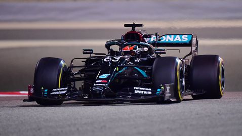 Джордж Ръсел не е искал да печели при дебюта си за Мерцедес в Бахрейн през 2020