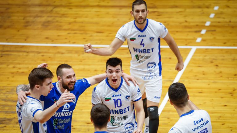 Волейболистите на Левски София постигнаха категорична 3 а поредна и общо