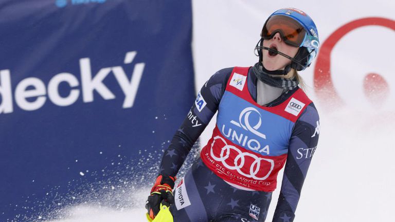 Американската ски звезда Микаела Шифрин не успя да изравни общия