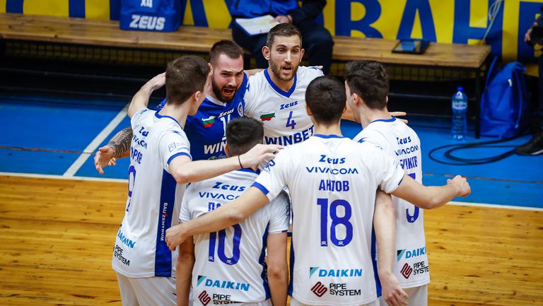 Волейболният отбор на Левски София започна втория полусезон в Efbet