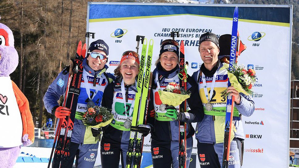 Норвегия спечели смесената щафета на Европейското първенство по биатлон