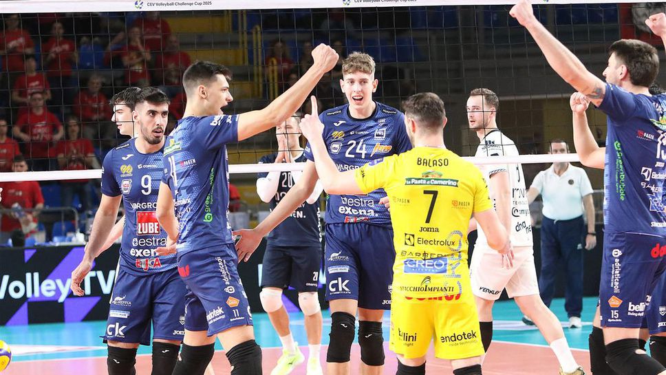 Алекс Николов и Лубе без проблеми на полуфинал в Европа