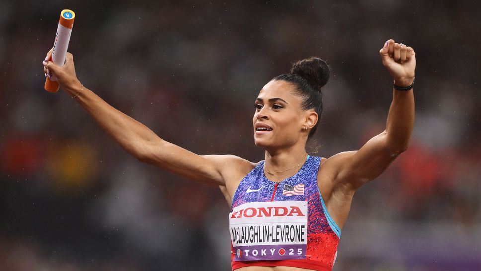 Световната рекордьорка на 400 метра с препятствия Сидни Маклафлин Леврон