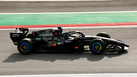  Норис към момента не може да повярва, че кара с №1 